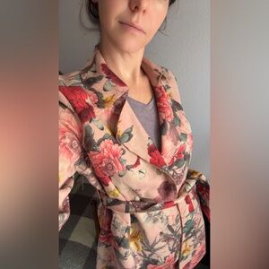 Floral Coat light size S (US)